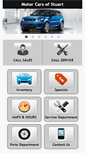 Mobile Screenshot of motorcarsofstuart.com
