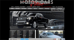 Desktop Screenshot of motorcarsofstuart.biz